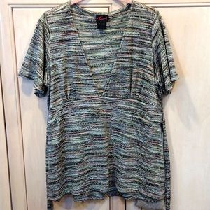 🔥Vintage Torrid Metallic Top